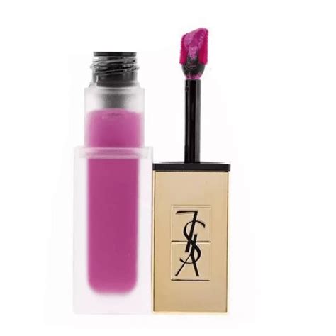 ysl tatouage couture matte stain fuschia intime|YSL tattoo couture lip color.